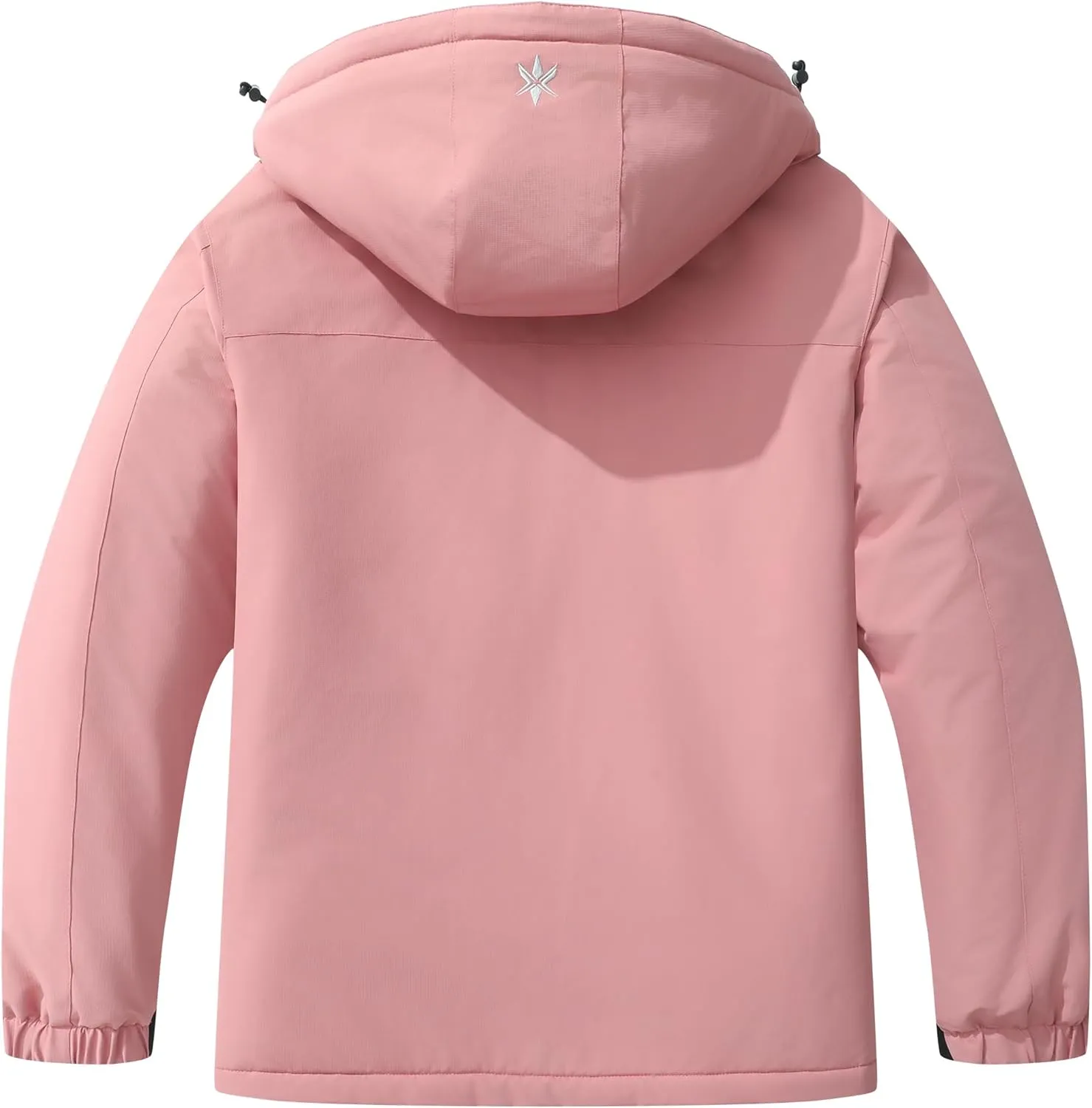 KAIDER Women's Plus Size Waterproof Ski Jacket Winter snow outdoor warm hooded raincoat Mountain Windbreaker Coat