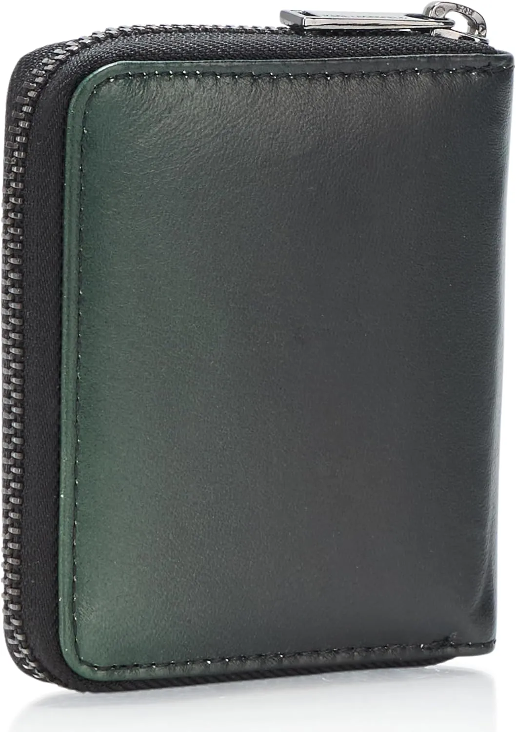 Karl Lagerfeld Paris Men's Leather Zip Around Wallet