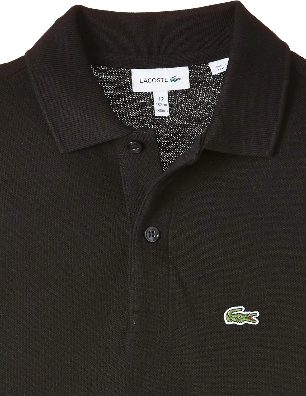 Lacoste Boys' Boy (l1812) Short Sleeve Classic Pique Polo