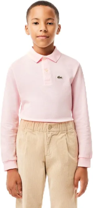 Lacoste Boys' Boy (l1912) Long Sleeve Classic Pique Polo