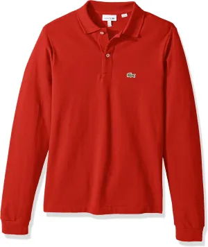 Lacoste Boys' Boy (l1912) Long Sleeve Classic Pique Polo