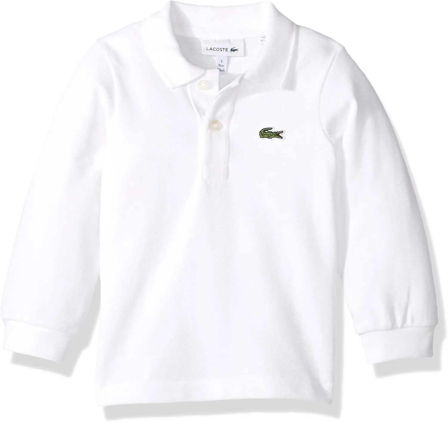 Lacoste Boys' Boy (l1912) Long Sleeve Classic Pique Polo