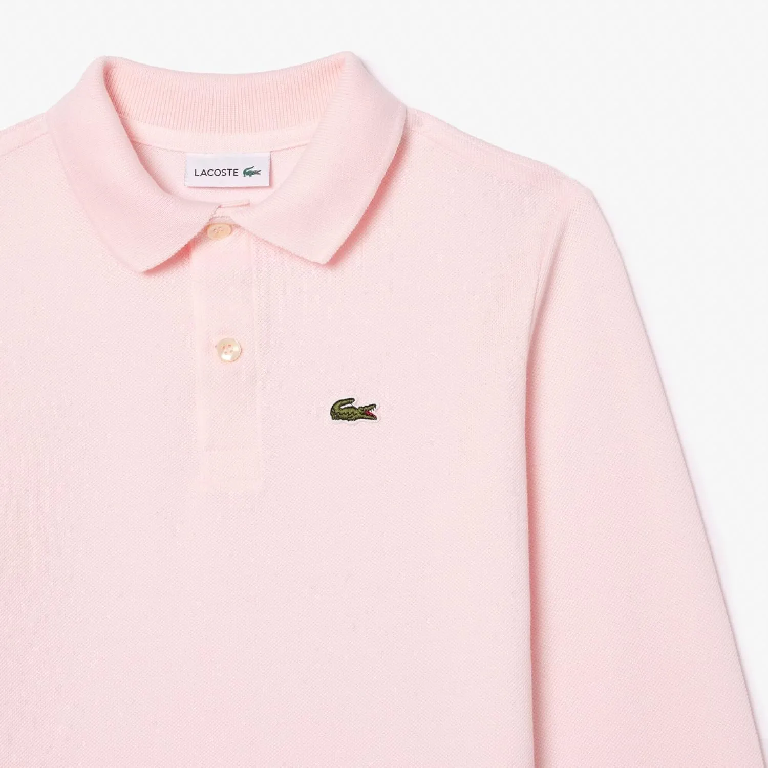 Lacoste Boys' Boy (l1912) Long Sleeve Classic Pique Polo