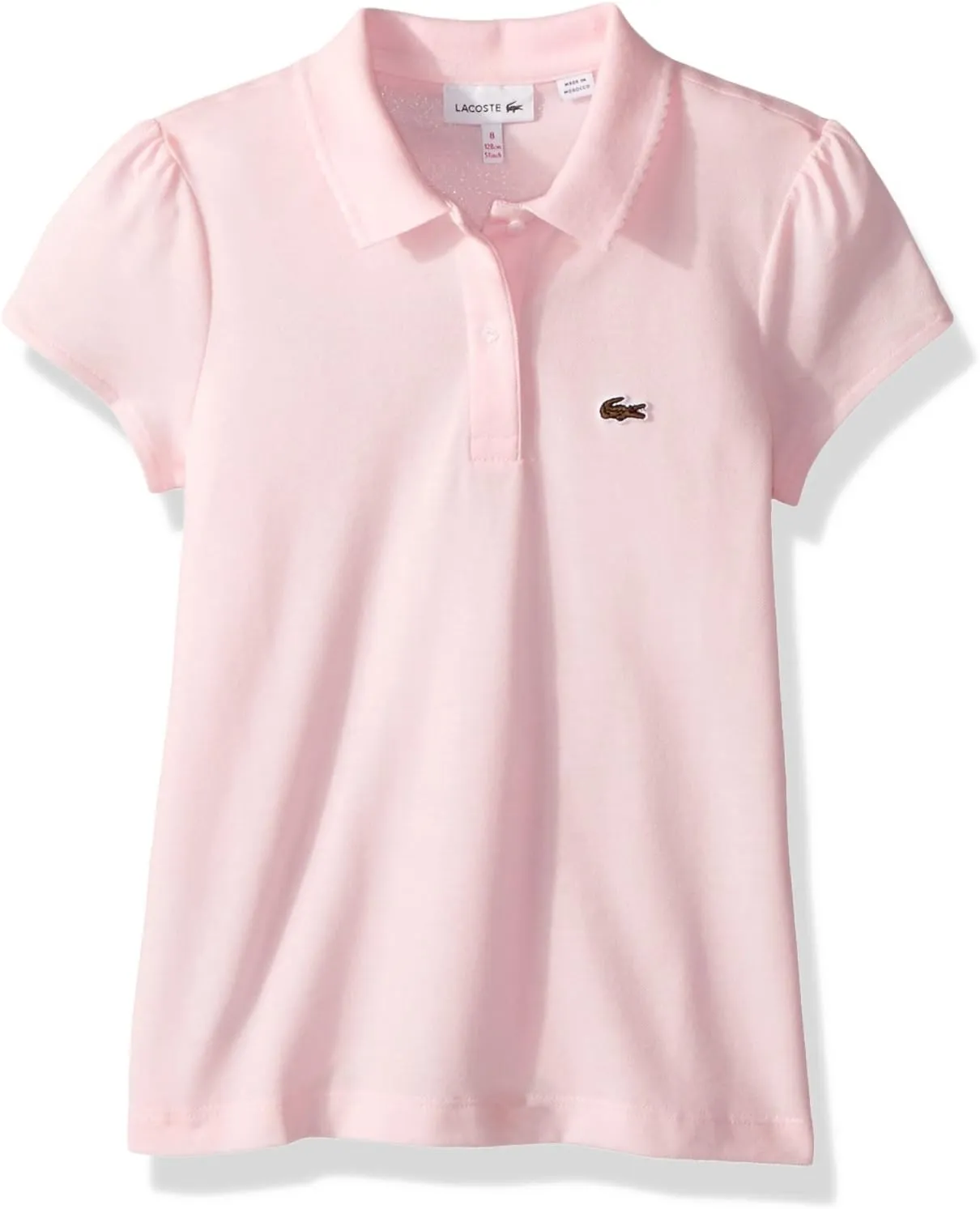 Lacoste Girls Classic Short Sleeve Piqu Polo Shirt