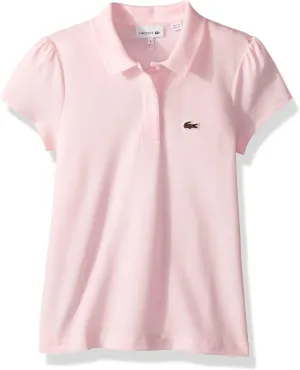 Lacoste Girls Classic Short Sleeve Piqu Polo Shirt