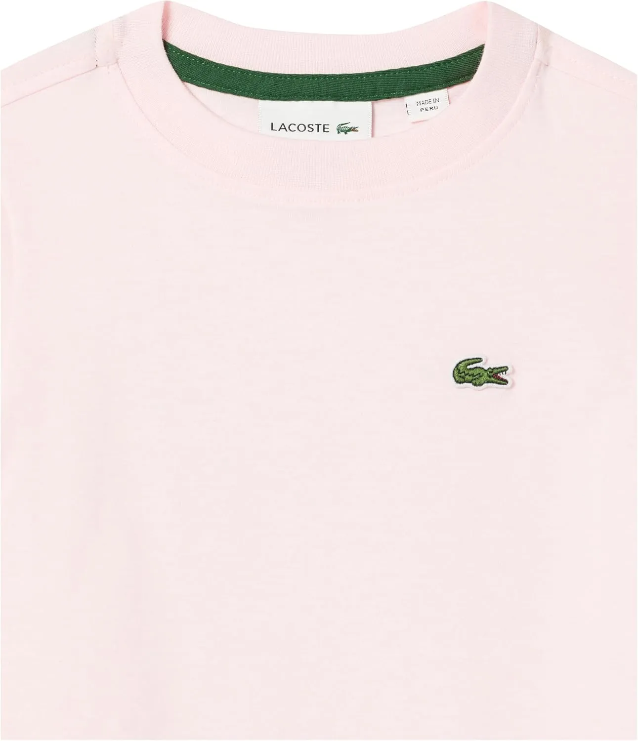 Lacoste Short Sleeve Crew Neck Classic Cotton T-Shirt
