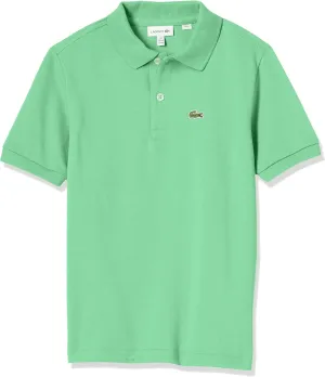 Lacoste Unisex child Kids Short Sleeve Classic Pique Polo