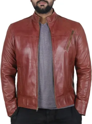 Laverapelle Men's Genuine Lambskin Leather Jacket (Black, Classic Jacket) - 1501210