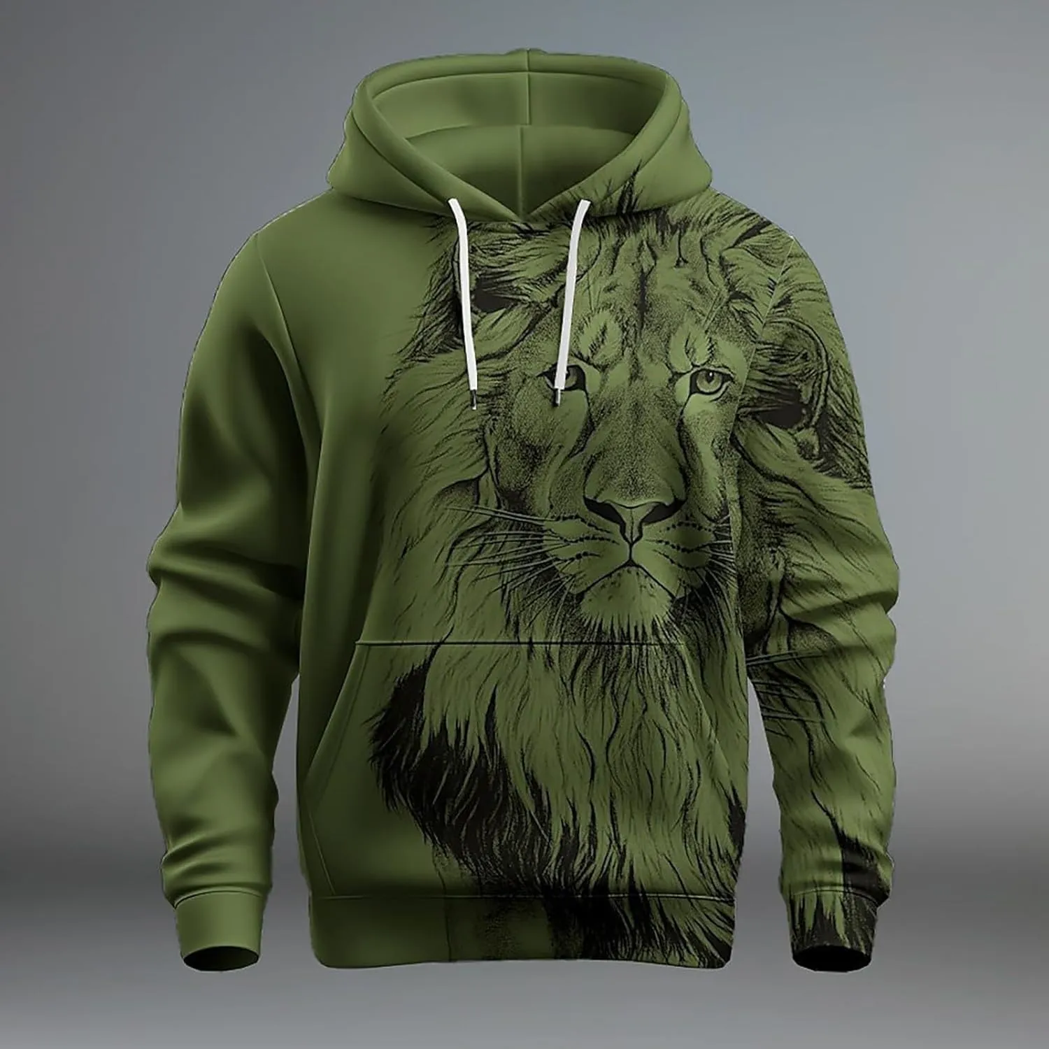 LCMTWX Mens Sweatshirt Winter Vintage Long Sleeve Hoodie Half Zipper Hooded Sweatshirt Top Workwear Multi Pocket Outdoor