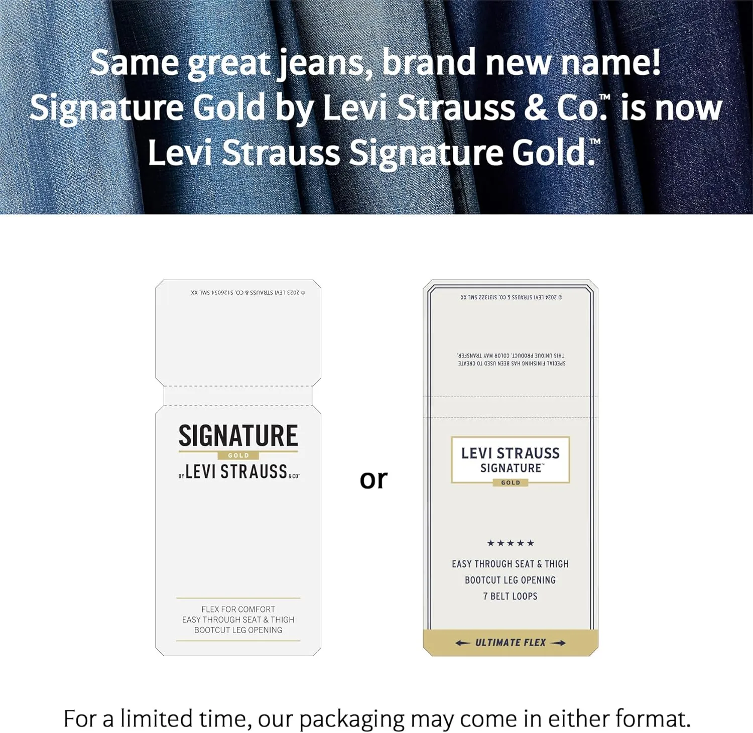 Levi Strauss Signature Gold Women's Maternity Baby Bump Bootcut Jean