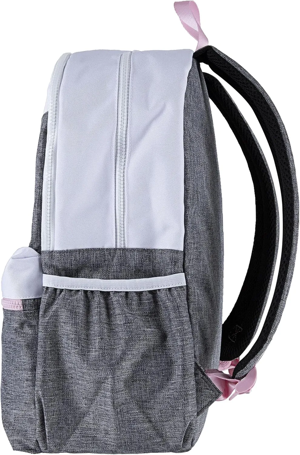 Levi's Unisex-Adults Classic Logo Backpack, Grey/Pink, One Size
