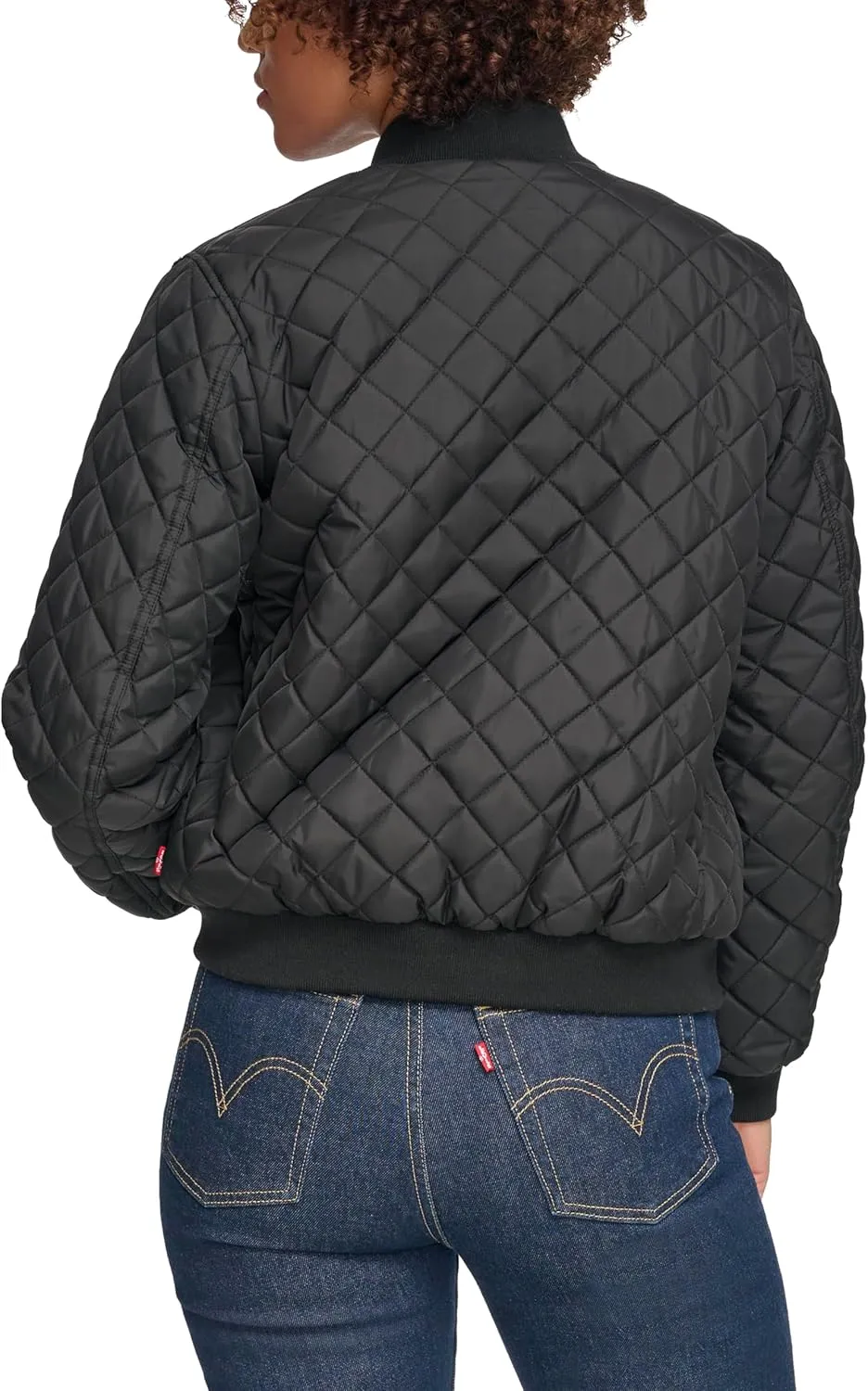 Levi's Women's Diamond Quilted Bomber Jacket (Regular & Plus Size)