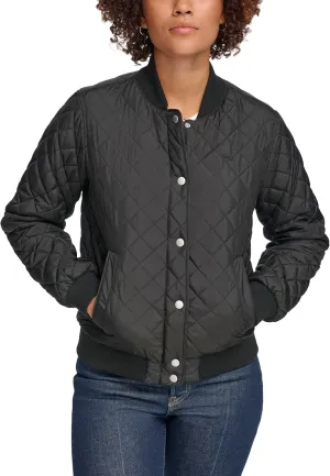 Levi's Women's Diamond Quilted Bomber Jacket (Regular & Plus Size)