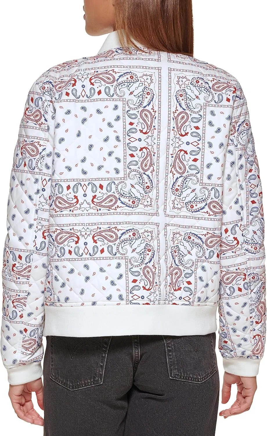 Levi's Women's Diamond Quilted Bomber Jacket (Regular & Plus Size)