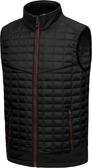 Little Donkey Andy Mens Lightweight Puffer Vest, Warm Outdoor Sleeveless Jacket for Hiking Travel Running