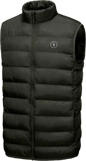 Little Donkey Andy Men's Lightweight Warm Puffer Vest Thermal Golf Sleeveless Jacket for Outdoor Hiking Travel Casual