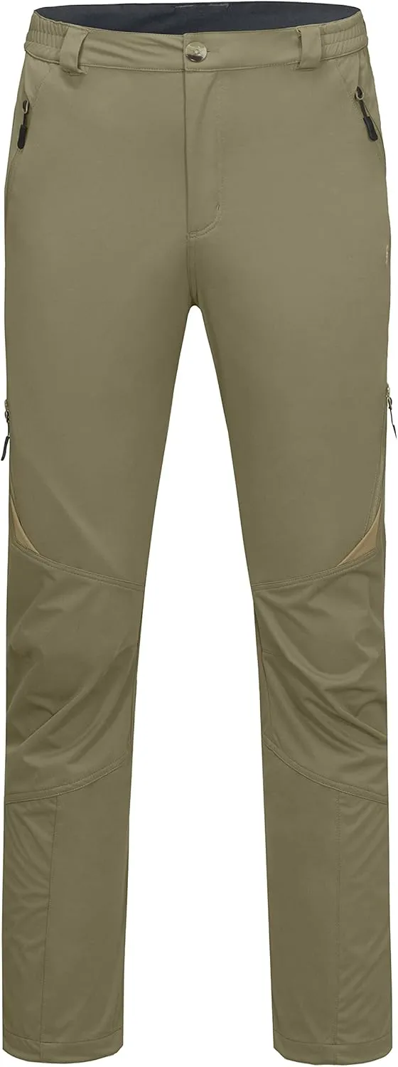 Little Donkey Andy Men's Stretch Hiking Golf Pants Lightweight Outdoor Athletic Softshell Casual Travel Camping