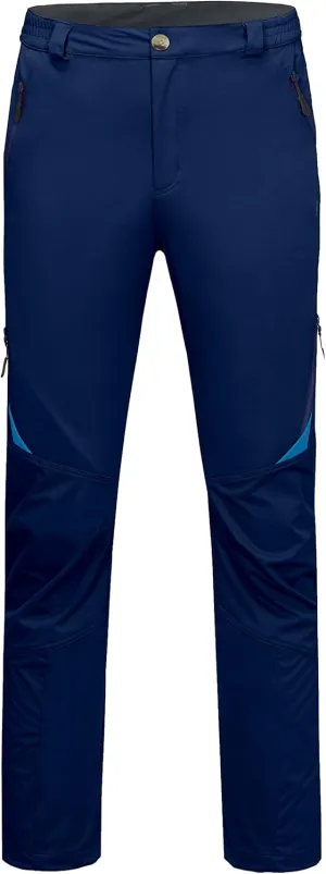 Little Donkey Andy Men's Stretch Hiking Golf Pants Lightweight Outdoor Athletic Softshell Casual Travel Camping