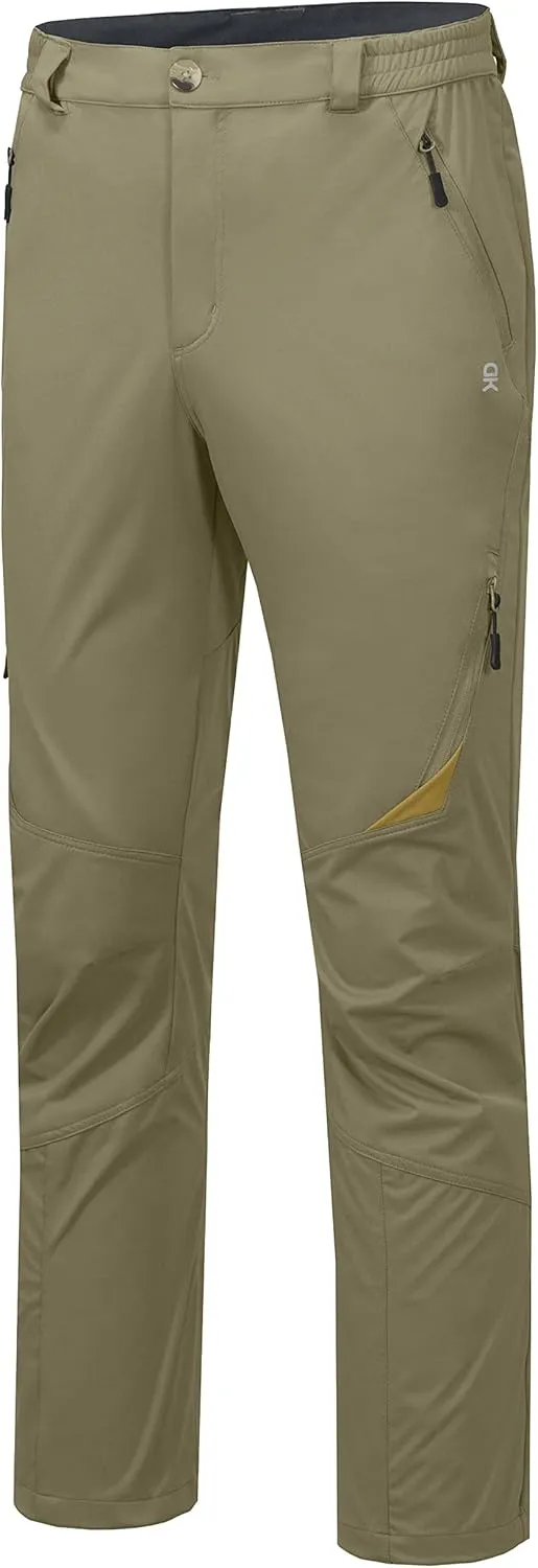 Little Donkey Andy Men's Stretch Hiking Golf Pants Lightweight Outdoor Athletic Softshell Casual Travel Camping