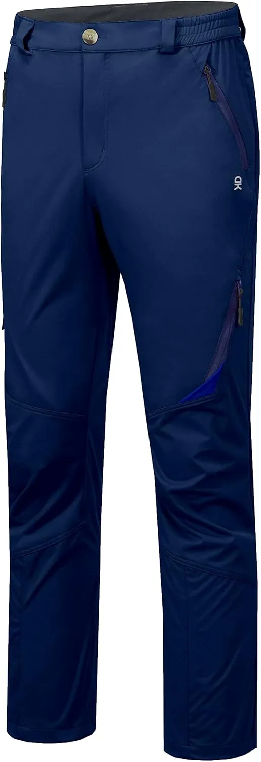 Little Donkey Andy Men's Stretch Hiking Golf Pants Lightweight Outdoor Athletic Softshell Casual Travel Camping
