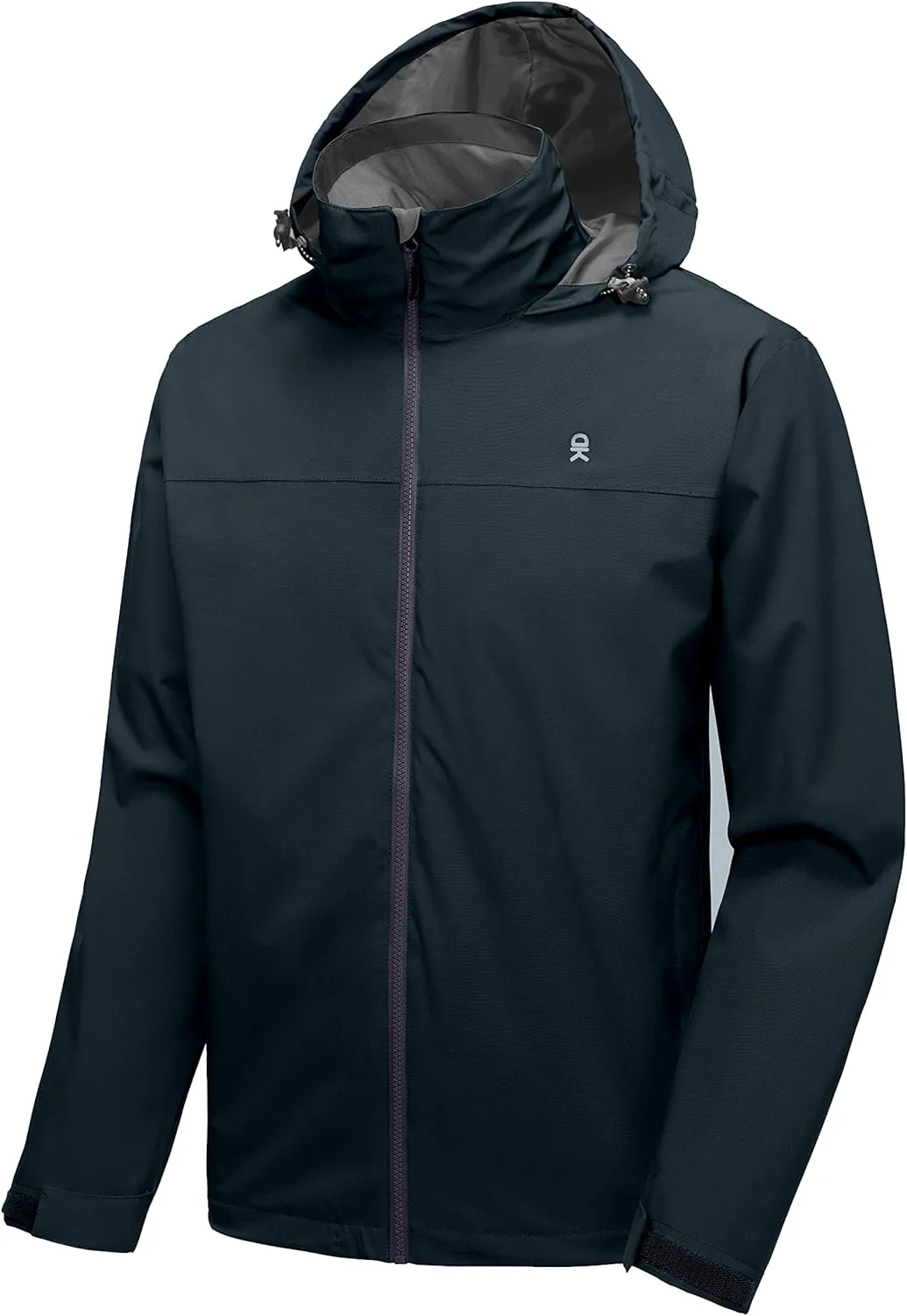 Little Donkey Andy Men's Waterproof Rain Jacket, Lightweight Rain Coat, Raincoat with Hood for Golf Hiking