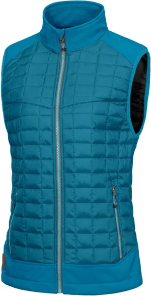 Little Donkey Andy Women's Lightweight Puffer Vest, Warm Outdoor Sleeveless Jacket for Hiking Travel Running Golf