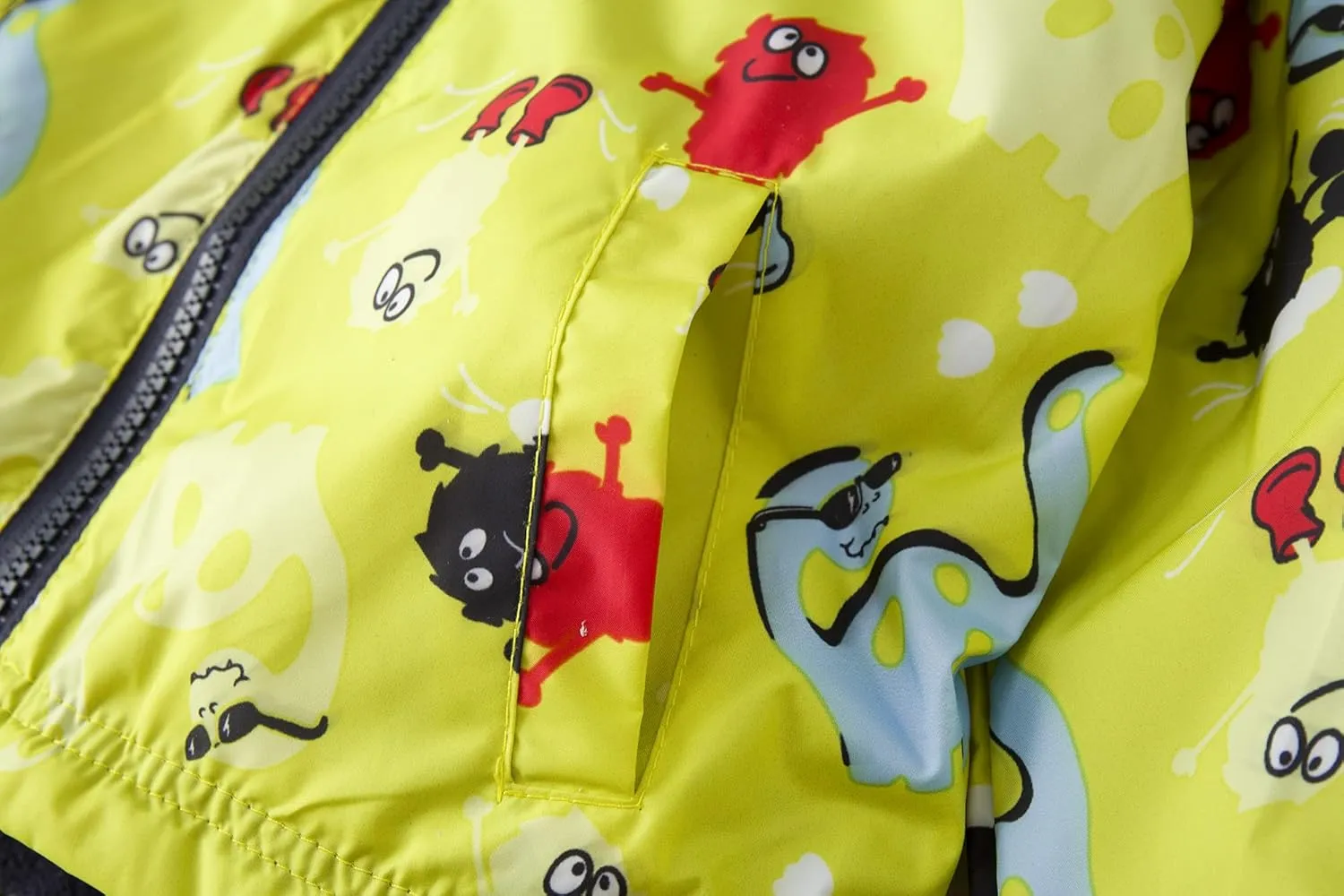 LZH Toddler Boys Girls Raincoat Waterproof Hooded Jacket Dinosaur Coat Pants Suit