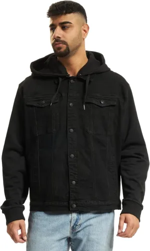 Men's Cradock Denim Sweat Jacket Black/Black