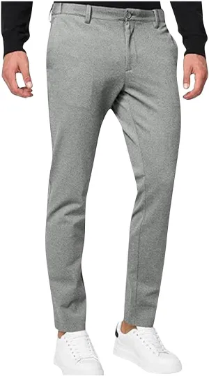 Men's Pants Stretch Lightweight Casual Slim Fit Golf Pant for Men Work Outdoor Fashion Trendy 2025 Spring Trousers