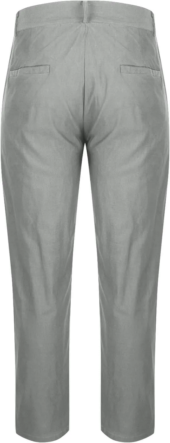 Men's Pants Stretch Lightweight Casual Slim Fit Golf Pant for Men Work Outdoor Fashion Trendy 2025 Spring Trousers