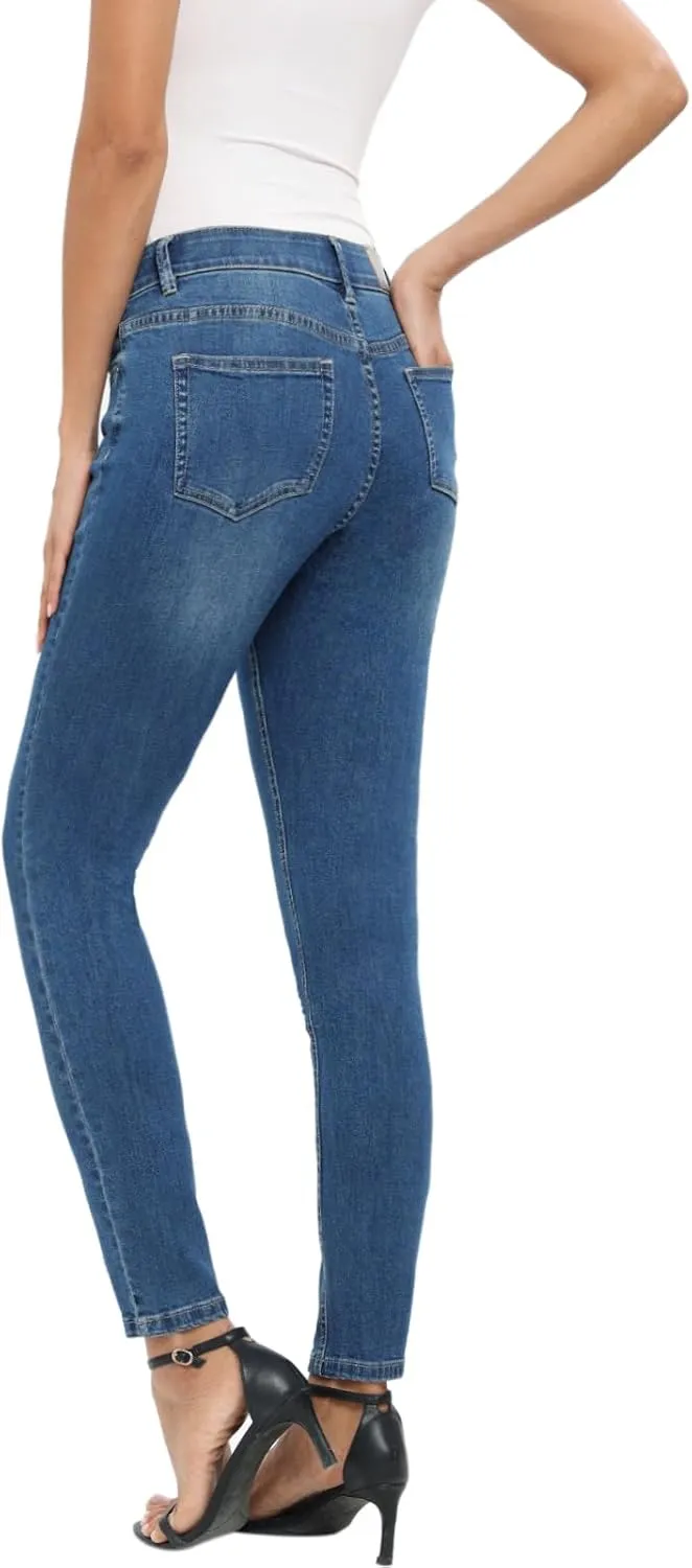 MetHera Women's Le Mel Classic Stretch Skinny Shaping Jeans