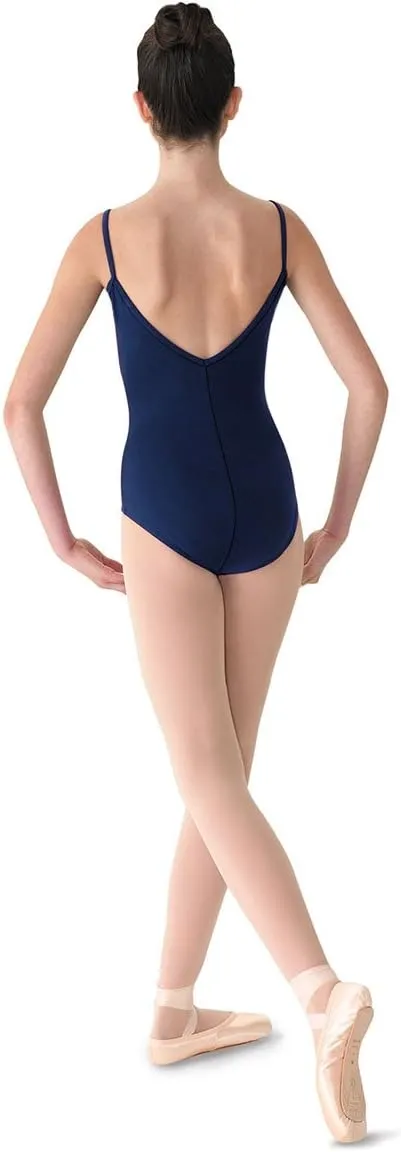 Mirella Women's Classic Scoop Front V-Back Camisole Dance Leotard