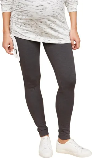 Motherhood Maternity Women's Maternity Light-Weight Full Length French Terry Secret Fit Belly Leggings