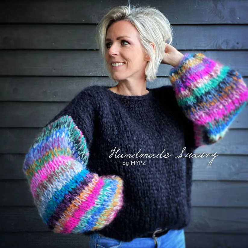 MYPZ Chunky Mohair Pullover Gaudy