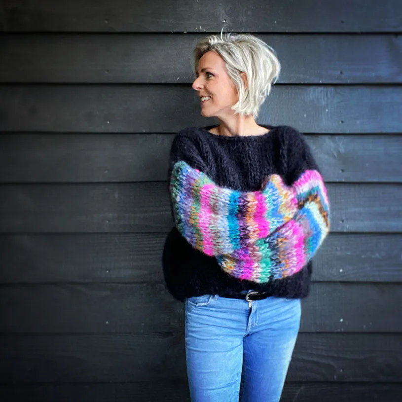 MYPZ Chunky Mohair Pullover Gaudy