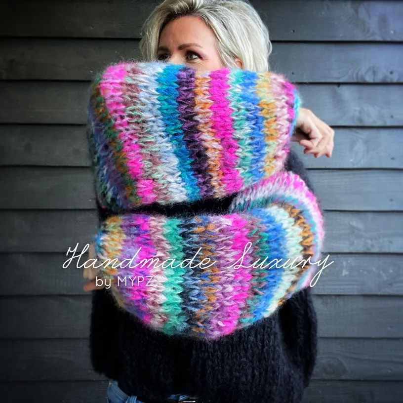 MYPZ Chunky Mohair Pullover Gaudy