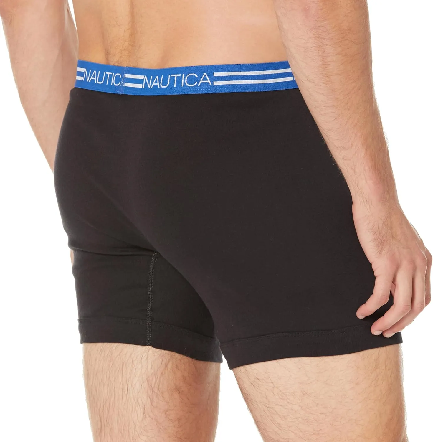 Nautica Men's Classic Cotton 4-Pack Boxer Briefs