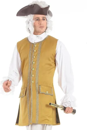 Norrington Commodore Pirate Renaissance Medieval Mens Costume Vest