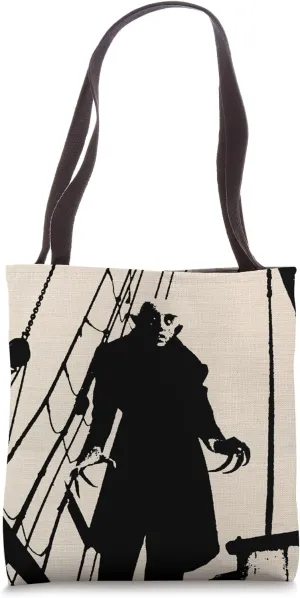Nosferatu's Classic Horror Movie Monster Vintage Vampire Tote Bag