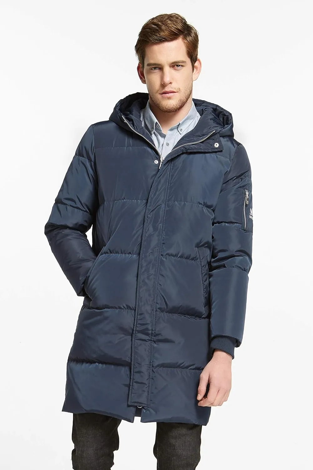 Orolay Mens Thickened Down Jacket Winter Warm Down Coat