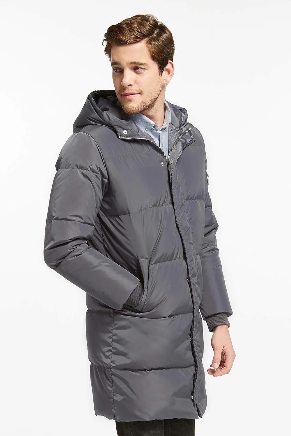 Orolay Mens Thickened Down Jacket Winter Warm Down Coat