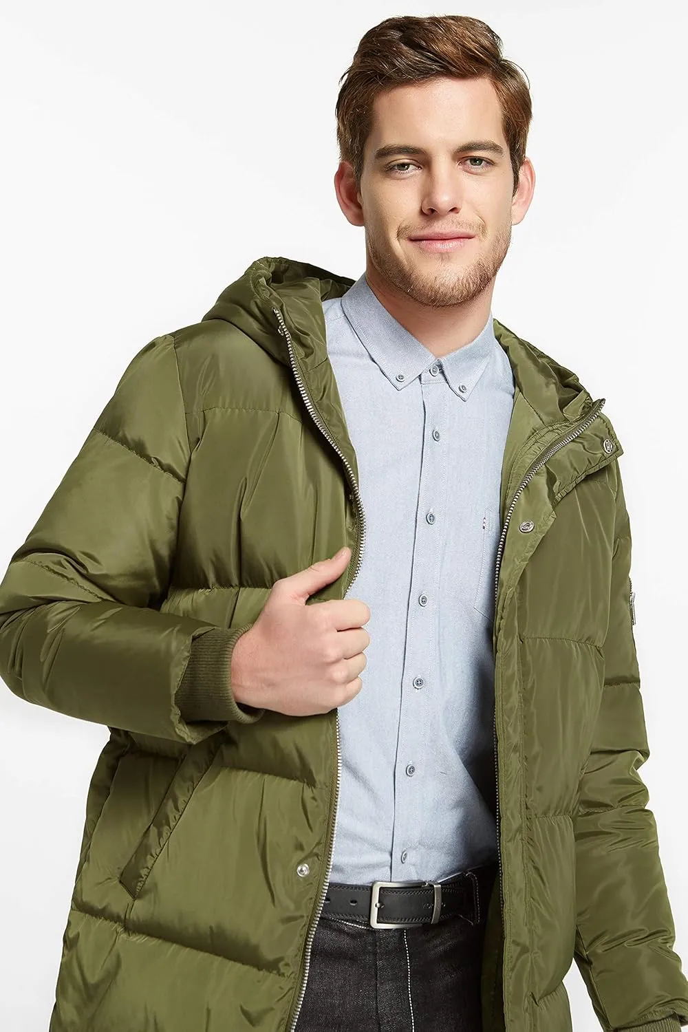 Orolay Mens Thickened Down Jacket Winter Warm Down Coat