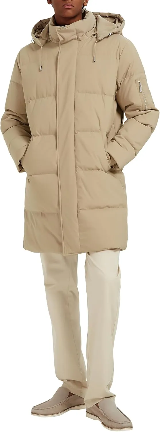Orolay Mens Thickened Down Jacket Winter Warm Down Coat