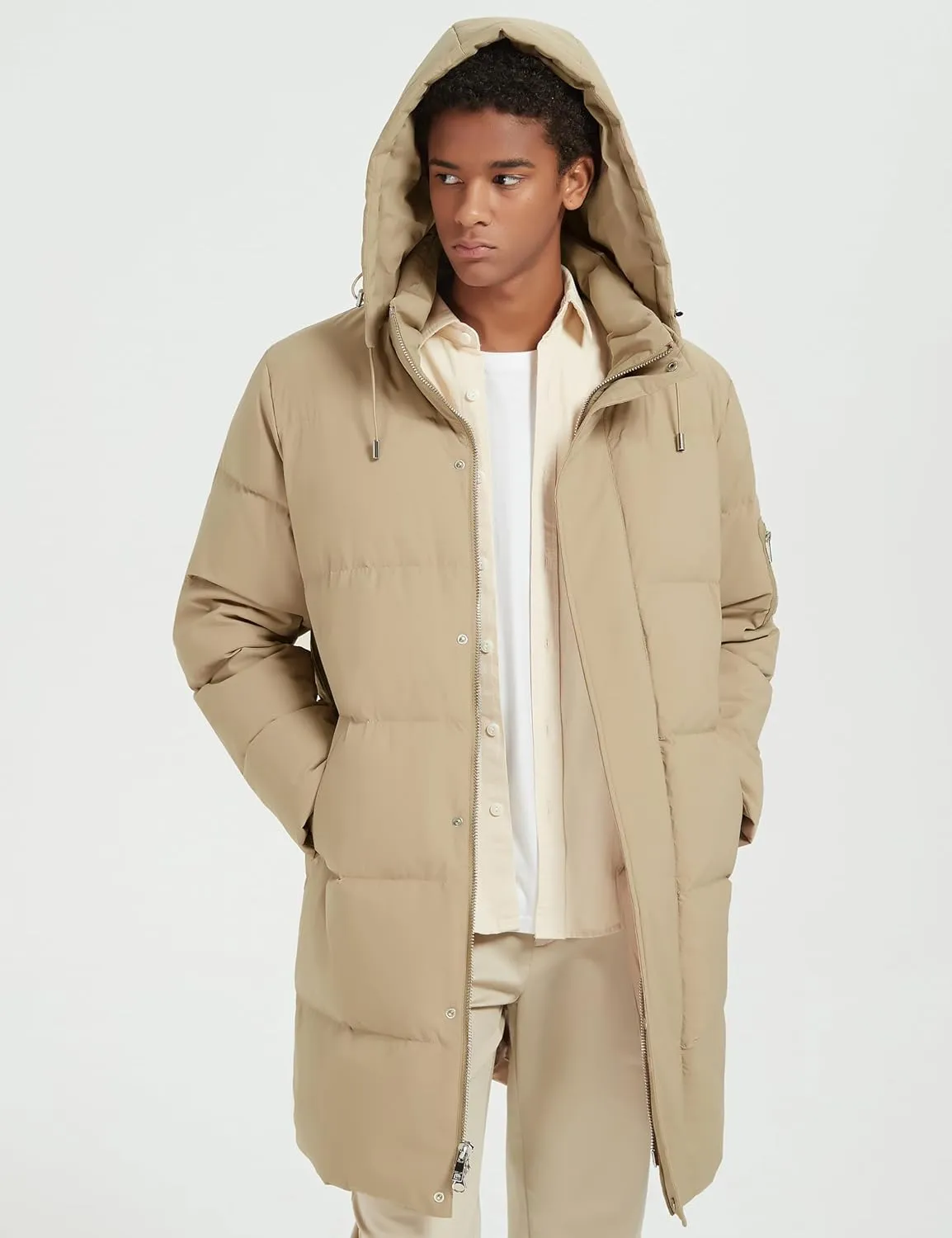 Orolay Mens Thickened Down Jacket Winter Warm Down Coat