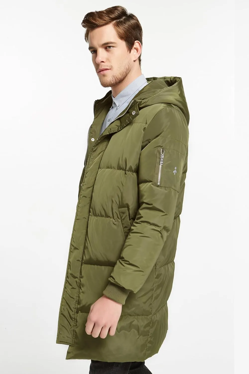Orolay Mens Thickened Down Jacket Winter Warm Down Coat