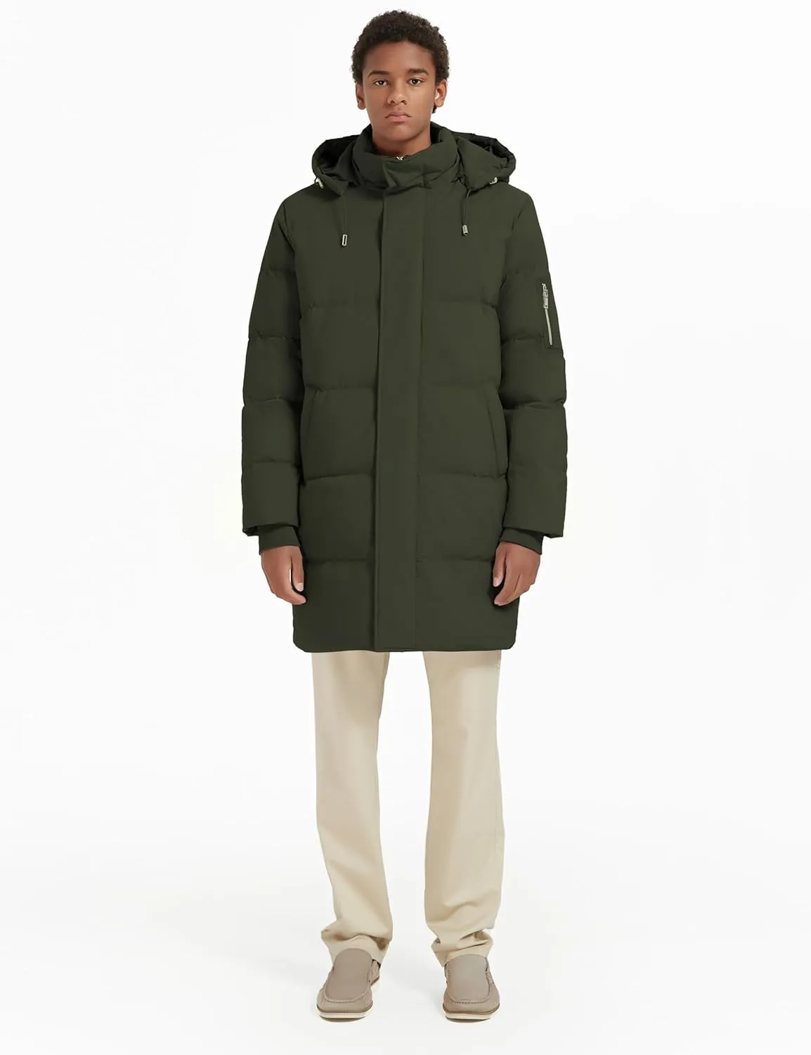 Orolay Mens Thickened Down Jacket Winter Warm Down Coat