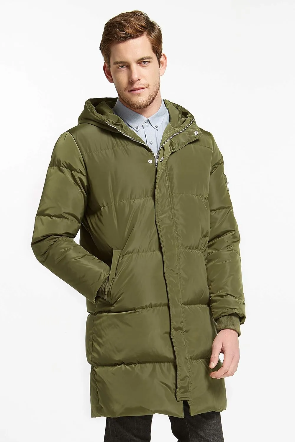 Orolay Mens Thickened Down Jacket Winter Warm Down Coat