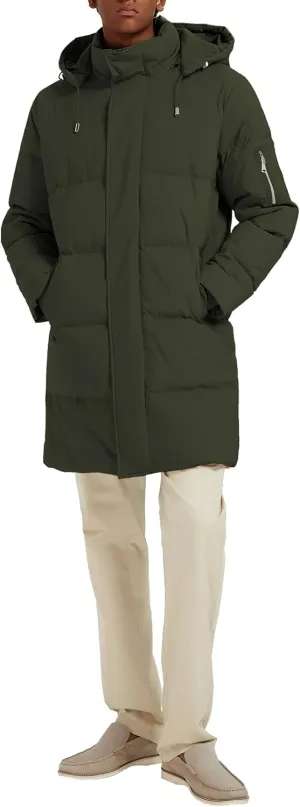 Orolay Mens Thickened Down Jacket Winter Warm Down Coat