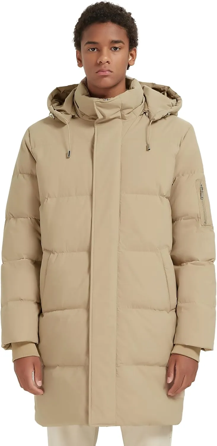 Orolay Mens Thickened Down Jacket Winter Warm Down Coat