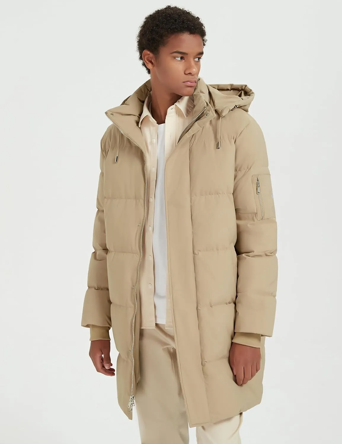 Orolay Mens Thickened Down Jacket Winter Warm Down Coat